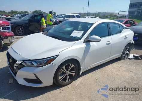 2020 Nissan Sentra Sv Xtronic Cvt из США, поврежденный, VIN 3N1AB8CV0LY213967